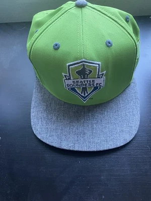 ADIDAS - Seattle Sounders FC - MLS Adjustable Hat Snapback - - Image 1 of 3
