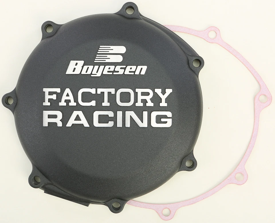 Capa de embreagem Boyesen Factory preta Yamaha YZ250F WR250F CC-37B - Imagem 1 de 1
