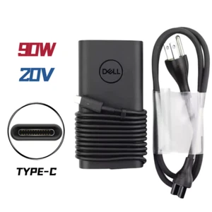 Genuine 90W Type C Adapter Charger For Dell Precision 3540 Latitude 7370 5290 - Picture 1 of 6