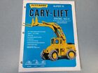 Seltenes Pettibone Cary Lift Super 15 Verkaufsblatt