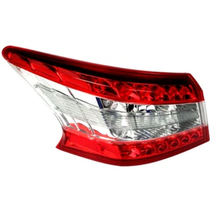 Tail Light Taillamp Left Outer Driver Side LH For 2013 2014 2015 Nissan Sentra - Picture 1 of 3