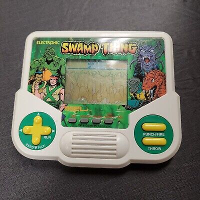 RARE Swamp Thing Tiger Electronics Handheld DC Comics