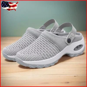Mesh Orthopedic Clogs Arch Support Outdoor Slippers Breathable Soft for Women - Picture 1 of 72