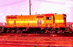 DUPLICATE EKTACHROME SLIDE SEABOARD COAST LINE GP-7 #950 - Picture 1 of 1