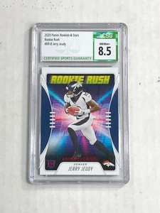 JERRY JEUDY 2020 Rookies & Stars Rush RED FOIL SP RC! CSG NM-MT+ 8.5! BRONCOS! - Picture 1 of 3