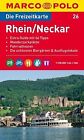 MARCO POLO Freizeitkarte Rhein/Neckar 1:100.000: Extr... | Book | condition good