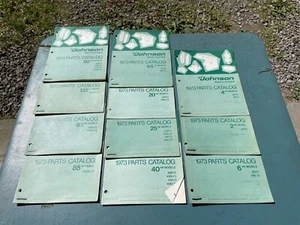 1973 Johnson Sea Horse Parts Catalogs (11 Catalogs) - Picture 1 of 1