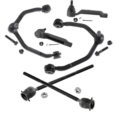 6Pcs Front Steering Parts Mercury Cougar XR-7 4.6L Upper Control Arms Rack Ends - Image 1 of 4