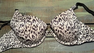 Victoria’s Secret Lightly Lined Demi Bra 32C Leopard Cheetah Underwire - Picture 1 of 19