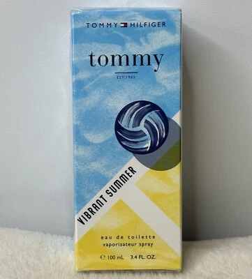 Tommy Hilfiger Vibrant Summer 3.4 fl oz / 100 ml - 2024 Hombres EDT - NUEVO SELLADO Foto 1 de 4