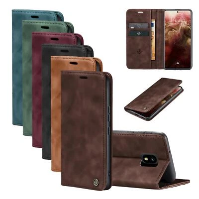 Custodia cellulare per Samsung Galaxy J3 J5 J7 2017 smartphone custodia pieghevole magnetica - Immagine 1 di 3