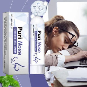 Inalatore Nasale Rinfrescante Pulire Naso Allevia Congestione Nasale Goditi Aria Fresca Nuovo - Foto 1 di 14