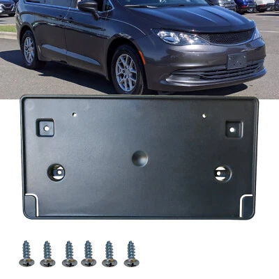 Soporte de montaje de matrícula para parachoques delantero para Chrysler Pacifica 2017-2020 Foto 1 de 4