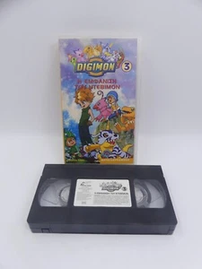 Digimon #3 APPEARANCE Devimon (1999) - VHS - Greek Dubbed - Modern Times PAL - Picture 1 of 10