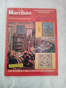 MERRIBEE 1972 Fall Winter Catalog Embroidery Arts & Crafts Flowers and More #88 - Picture 1 of 4