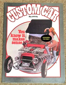 CUSTOM CAR Magazine May 1979 - V12 T BUCKET, CC SHOW REPORT, FORDSON, BEDFORD CF - Imagen 1 de 12