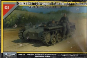 Tristar 1:35 Panzerlampwagen I Aust.A ohne Aufbau Motor & Fach Detail - Bild 1 von 2