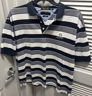 Polo de golf Tommy Hilfiger 2003 abierto de Estados Unidos vintage grande para hombre Olympia Fields azul Foto 1 de 3