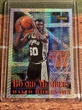 DAVID ROBINSON 1996-97 TOPPS SEASON'S BEST #7 BOARD MEMBERS San Antonio Spurs