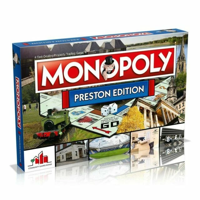 Monopoly Preston Edition Board Game