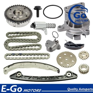 Timing Chain Kit Water Pump Sprocket Valve For Ford Fusion Transit Connect 2.3L - Imagen 1 de 10