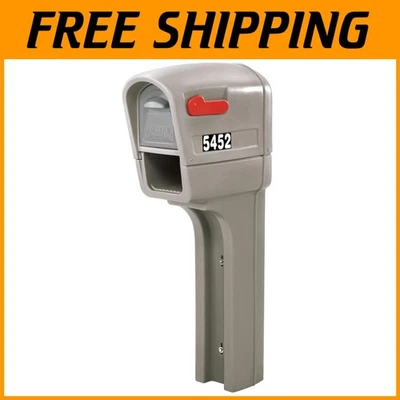 Elegante y duradero buzón y correo gris piedra - fácil instalación incluida Foto 1 de 4