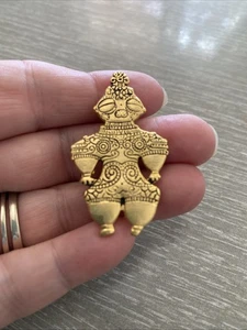 Broche Dogu Colgante Pin Solapa Metal Japonés ¡Lindo! - Imagen 1 de 7