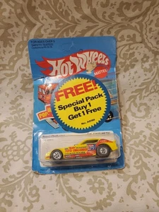 Hot Wheels Pepsi Challenger Sealed On Card 1982 Malaysia Yellow K7 - Bild 1 von 7