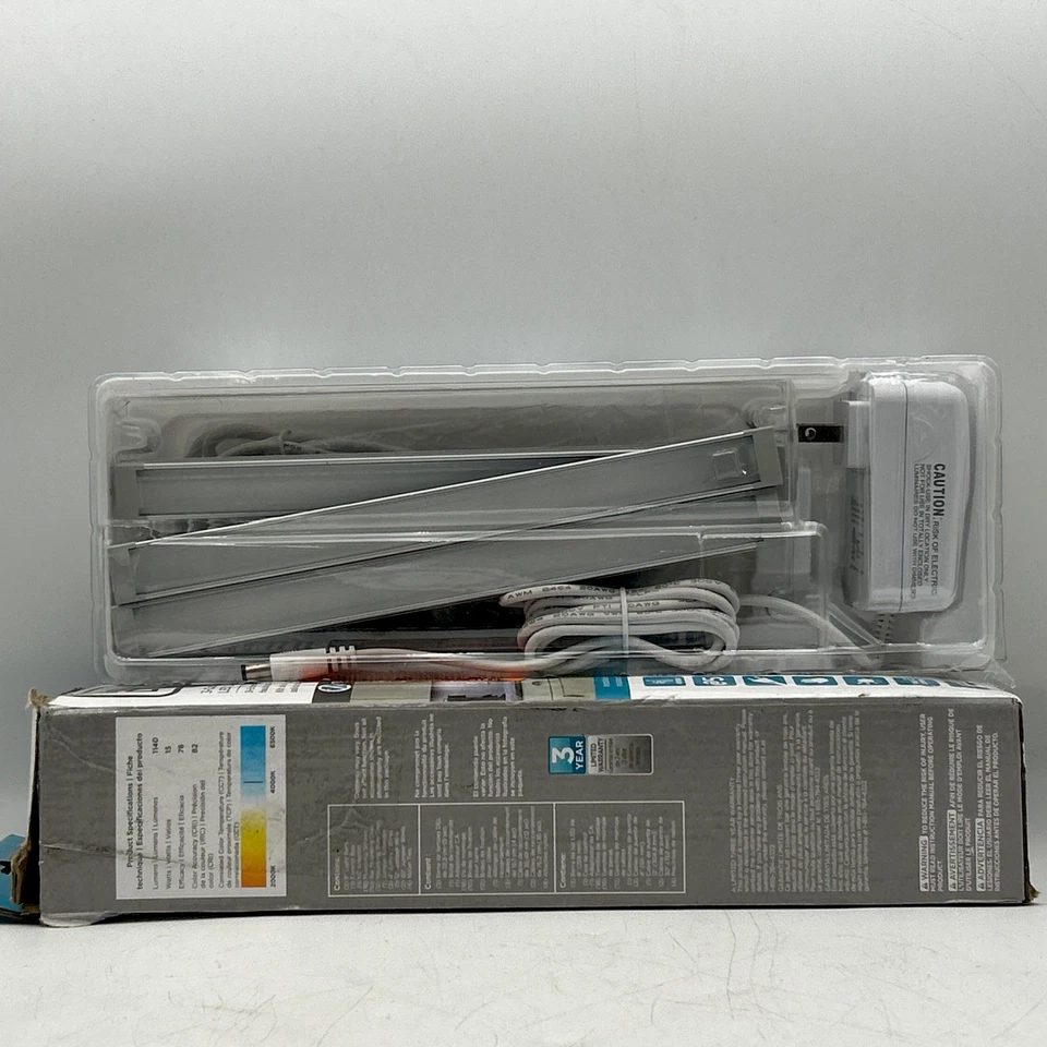 Kit Debajo Armario LED Black&Decker con Sensor de Movimiento, Acento de Cocina Regulable Foto 1 de 1