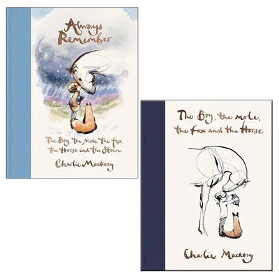 Charlie Mackesy  Collection 2 Books Set Always Remember, Boy, Mole Fox Horse - Image 1 of 3