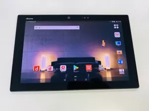 FUJITSU F-04H ARROWS TAB 10.5 IRIS ANDROID 7.1.1 Tablet Black 32GB Japan - Picture 1 of 8