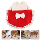  Hamster Clothes Bunny Rabbit Costume Sweater Vests Bow Apparel Multicolor Pet