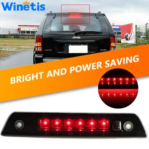 For Jeep Grand Cherokee 2005-2010 Red Lens Third 3RD Brake Led Tail Light Lamp - Picture 1 of 11