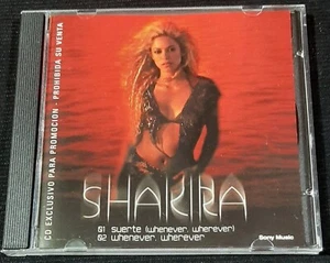 Shakira -Suerte/Whenever, Wherever Argentine Promo CD DEP 707 - Bild 1 von 5