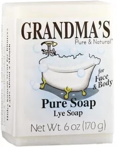 SAPONE DI LISCIVIA DELLA NONNA - 6 OZ. BAR - Foto 1 di 1