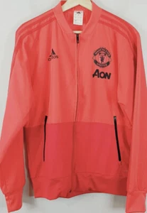 MANCHESTER UNITED Adidas Mens XL Presentation 2018-2019 Zip Jacket Tracksuit Top - Picture 1 of 24