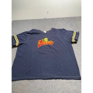 Looney Tunes Tweety Bird Most Valuable Chick Navy Blue Embroidered T-Shirt - Picture 1 of 8
