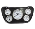 Komplett Wei Gesicht Tachometer Halterung Platte Stahl Schwarz Fr Willys Jeeps