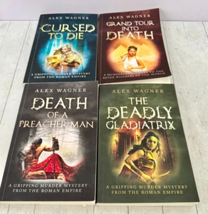 Alex Wagner Murder In Antiquity Series 4 BOOK LOT, Murder Mystery Historical YA - Picture 1 of 4