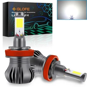 H8/H9/H11 Switchback Strobe Flash Led Fog Light Bulbs Driving DRL Daytime - Picture 1 of 9