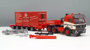 Herpa 1:87 MB SK Schwertransport Colonia Spezialfahrzeuge #AK5 - Bild 1 von 7
