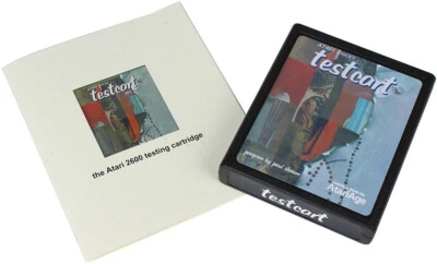 Testcart Plus - Cartucho de prueba Atari 2600 - ¡Nuevo! Foto 1 de 4