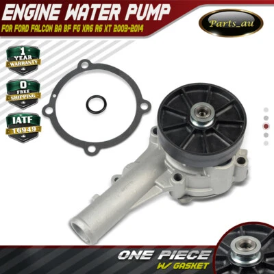 Water Pump W/ Pulley for Ford Falcon BA BF FG XR6 R6 XT G6E 11/2003-2014 4.0L - image 1 of 4