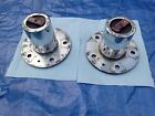 Pair of two 1987 Ford f150 tophat style locking hubs 4 wheel drive