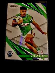 2024 NRL TRADERS PEARL SPECIAL PARALLEL PS017 MATTHEW TIMOKO CANBERRA RAIDERS - Picture 1 of 1