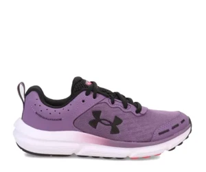 Zapato para correr Under Armour Charged Assert 10 violeta para mujer talla: 11 (3026179-500) - Imagen 1 de 17
