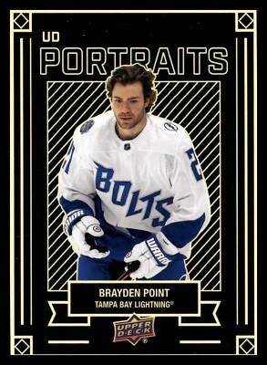 2022-23 Upper Deck Series 1 - Ud Portraits Brayden Point #P-5 - Image 1 of 2