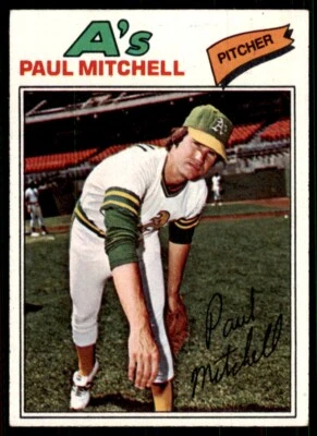 1977 Topps Paul Mitchell Baseball Cards #53 - Image 1 of 2