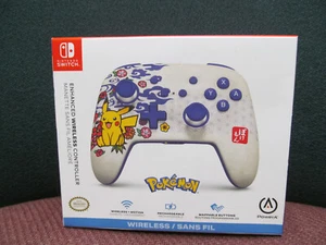 NUOVO SWITCH POWER-A POKEMON PIKACHU BLOSSOM FULL SIZE CONTROLLER WIRELESS FREESHP - Foto 1 di 3