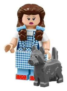LEGO LEGO MOVIE 2 MINIFIGURE WIZARD OF OZ DOROTHY & TOTO 71023 RARE RETIRED - Picture 1 of 1